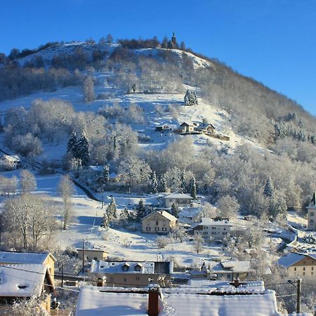 Appartement Cosy A Cornimont 30 M² Avec Terrasse Et Vue Montagne Exterior foto